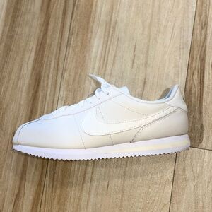 Classic White Nike Cortez Sneakers